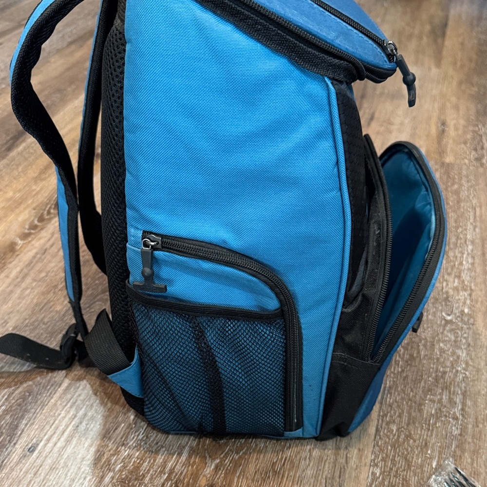 RTIC Blue Backpack Cooler - Picture 3 of 5